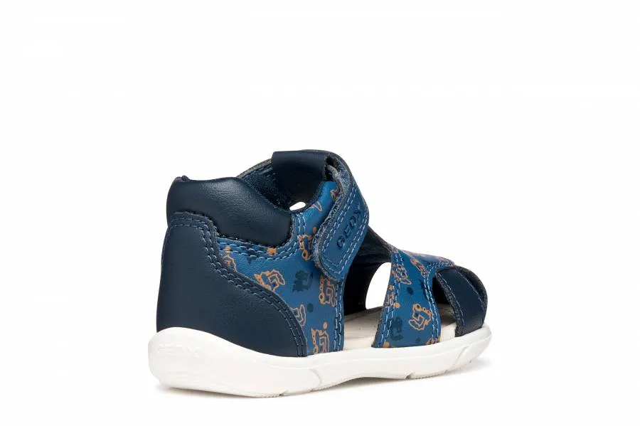 GEOX B SANDAL ZAPITO C B556EC 05404 C4277 AVIO/NAVY FIRST STEPS CASUAL