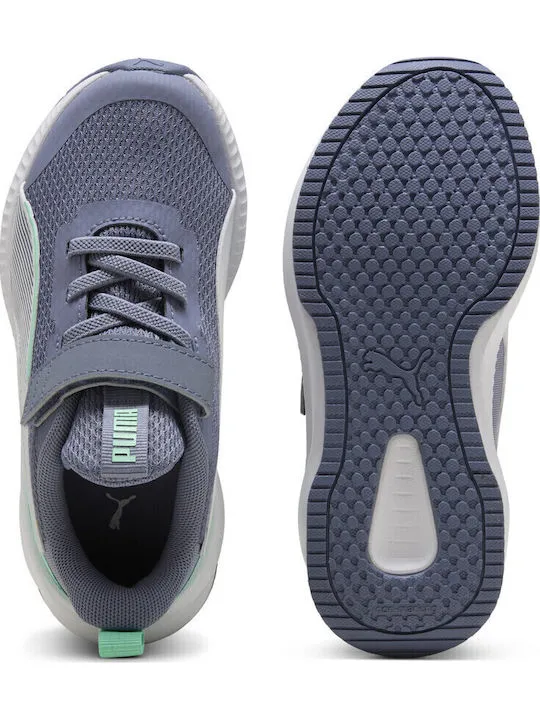 PUMA FLYER 3 AC+PS RUNNING 401527 11 GRAY SKY/MINT JELLY/WHITE
