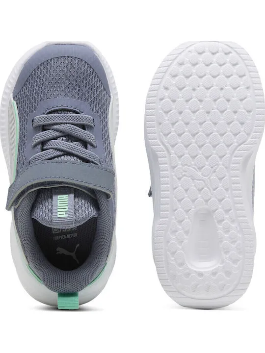 PUMA FLYER 3 AC+INF RUNNING 401528 11 GRAY SKY/MINT JELLY/WHITE