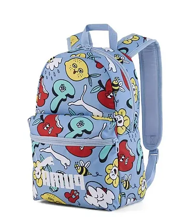 PUMA BACKPACK PHASE S 091324 09 SNOW MOUNTAIN BLUE/COMIC AOP