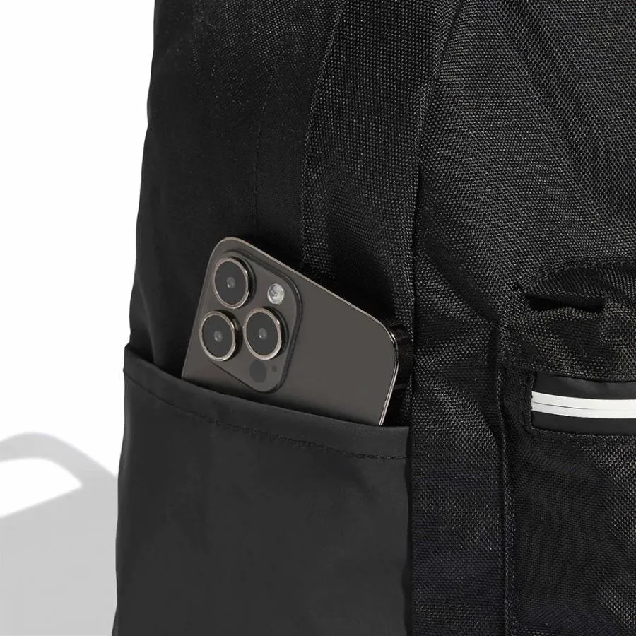 ADIDAS BACKPACK ESSENTIALS BACK TO CAMPUS BARS KA6768 BLACK/WHITE