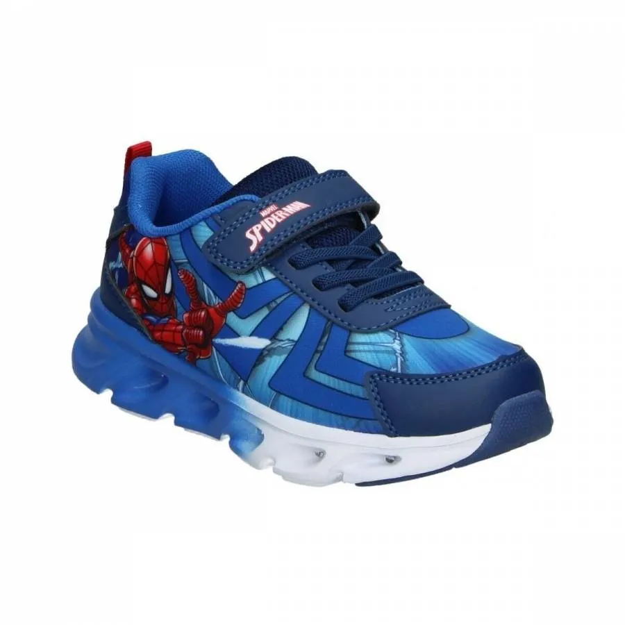 SPIDER-MAN SNEAKER LED LIGHTS SP014965 BLUE/RED