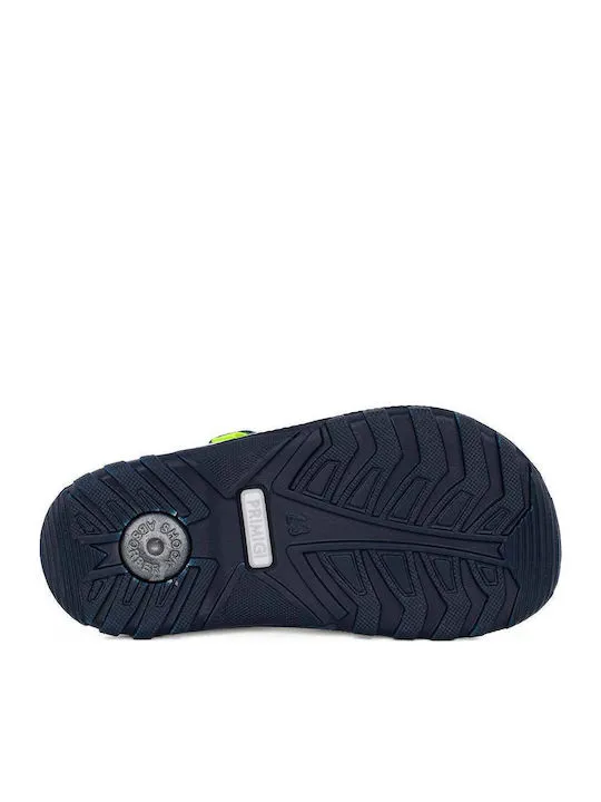 PRIMIGI SANDAL BABY BOY FIRST STEP 1366911 BLUE/YELLOW