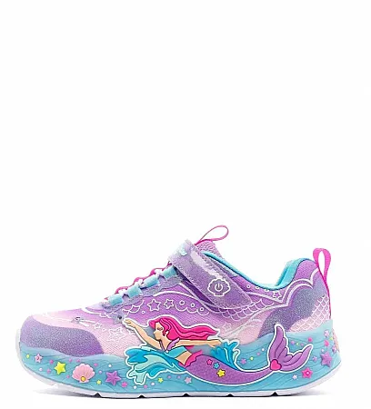 SKECHERS S LIGHTS MERMAID DREAMS 303060L/LVMT LAVENDER/MULTI