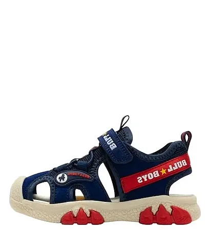 BULL BOYS BULL BOYS T-REX SANDAL LIGHTS DNCR5060 BL01 BLUE/RED