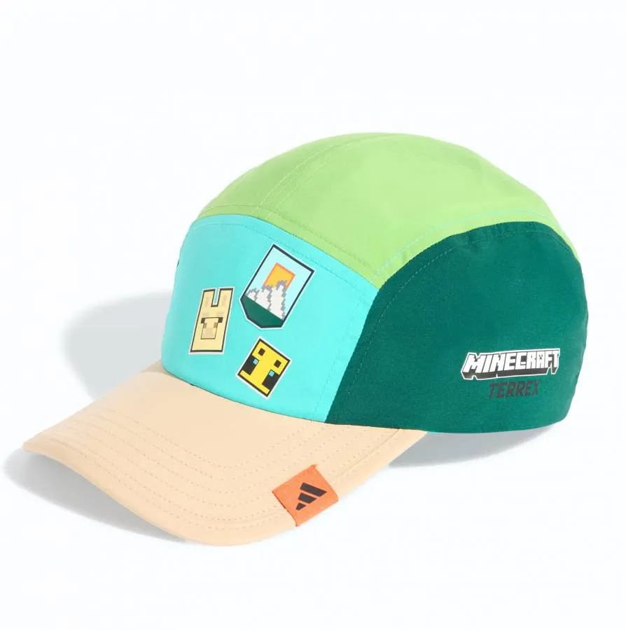 ADIDAS YOUTH CAP MINECRAFT KC9492 CGREEN/SELULI/SEMIRU