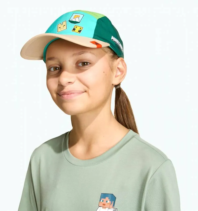 ADIDAS YOUTH CAP MINECRAFT KC9492 CGREEN/SELULI/SEMIRU