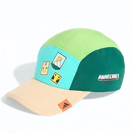 ADIDAS YOUTH CAP MINECRAFT KC9492 CGREEN/SELULI/SEMIRU