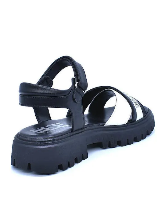 DIESEL SANDAL D-SANSTR BC1074 KF001 K900E BLACK/WHITE