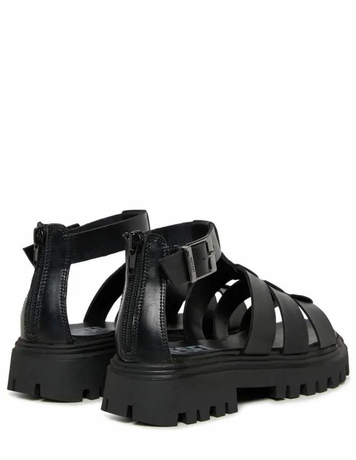 DIESEL SANDAL D-SANSTRY BC1066 KF015 K900 BLACK