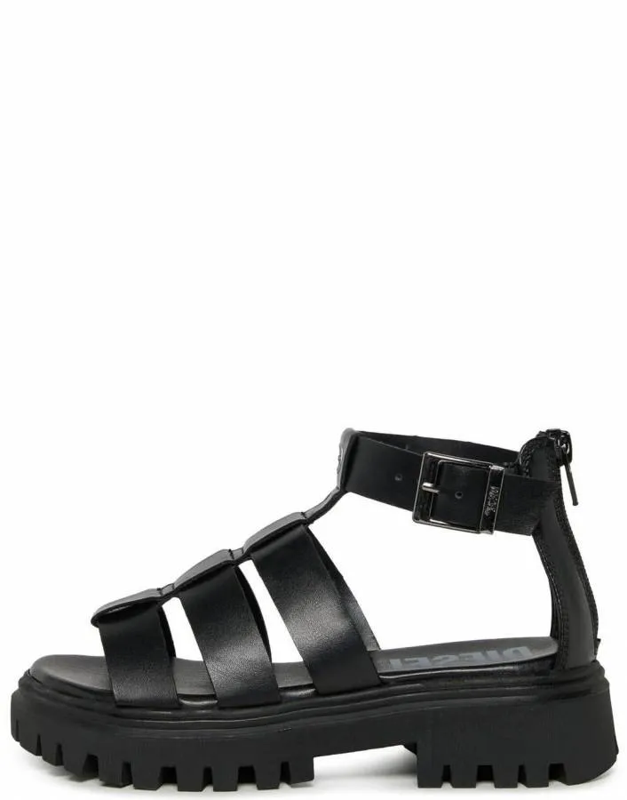 DIESEL SANDAL D-SANSTRY BC1066 KF015 K900 BLACK