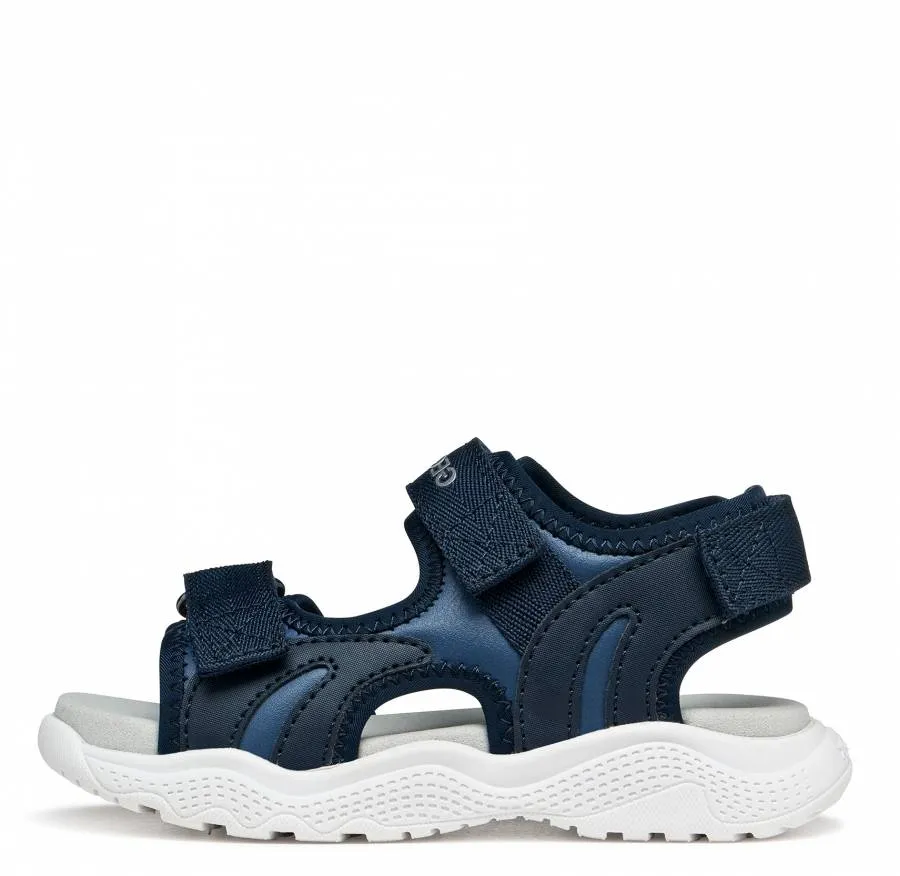 GEOX J SANDAL SPLUSH J65GPA 05415 C0700 NAVY/AVIO JUNIOR CASUAL SPORT