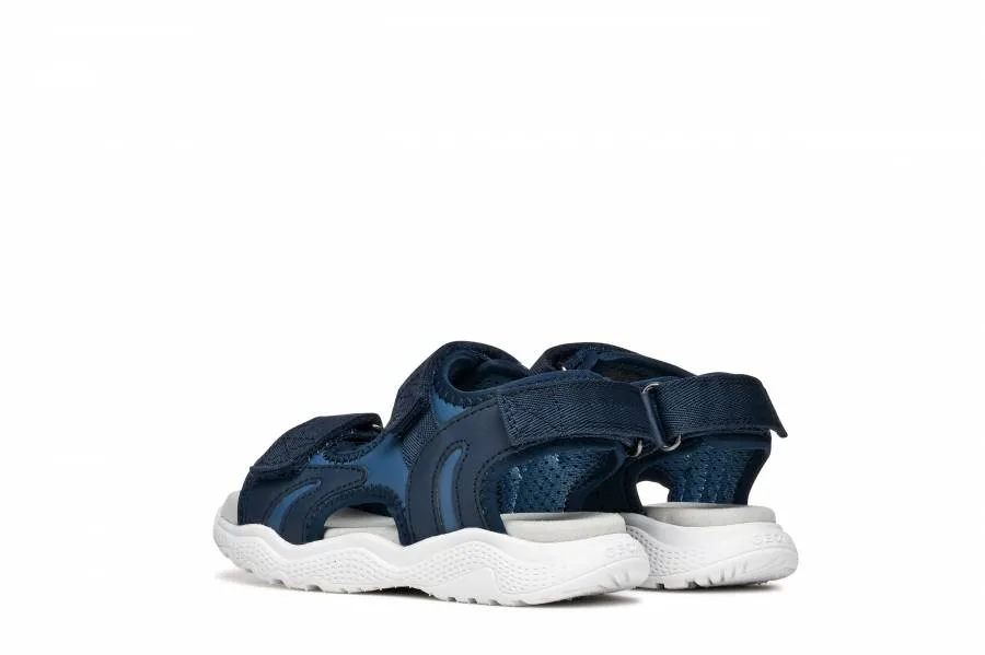 GEOX J SANDAL SPLUSH J65GPA 05415 C0700 NAVY/AVIO JUNIOR CASUAL SPORT