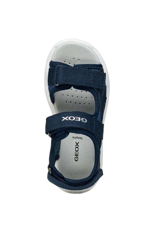 GEOX J SANDAL SPLUSH J65GPA 05415 C0700 NAVY/AVIO JUNIOR CASUAL SPORT