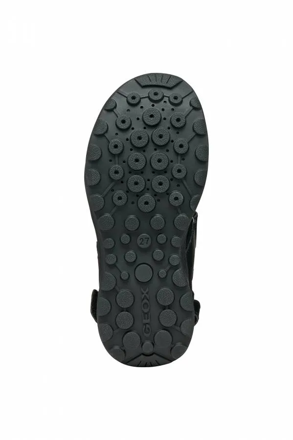 GEOX J VANIETT B. J555XB 01454 C0054 BLACK/YELLOW JUNIOR OUTDOOR