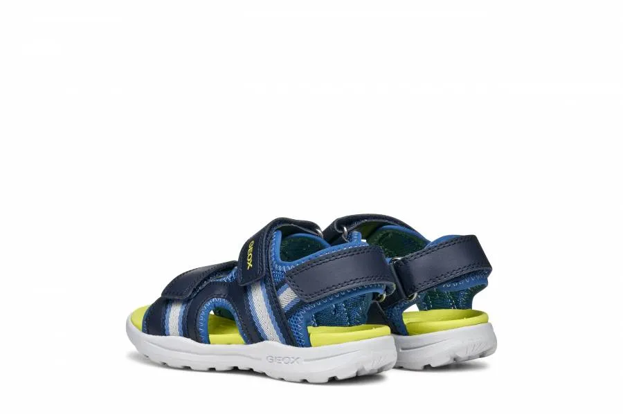GEOX J VANIETT B. J555XB 01454 C0693  NAVY/LT BLUE  JUNIOR  OUTDOOR