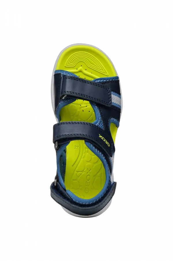 GEOX J VANIETT B. J555XB 01454 C0693  NAVY/LT BLUE  JUNIOR  OUTDOOR