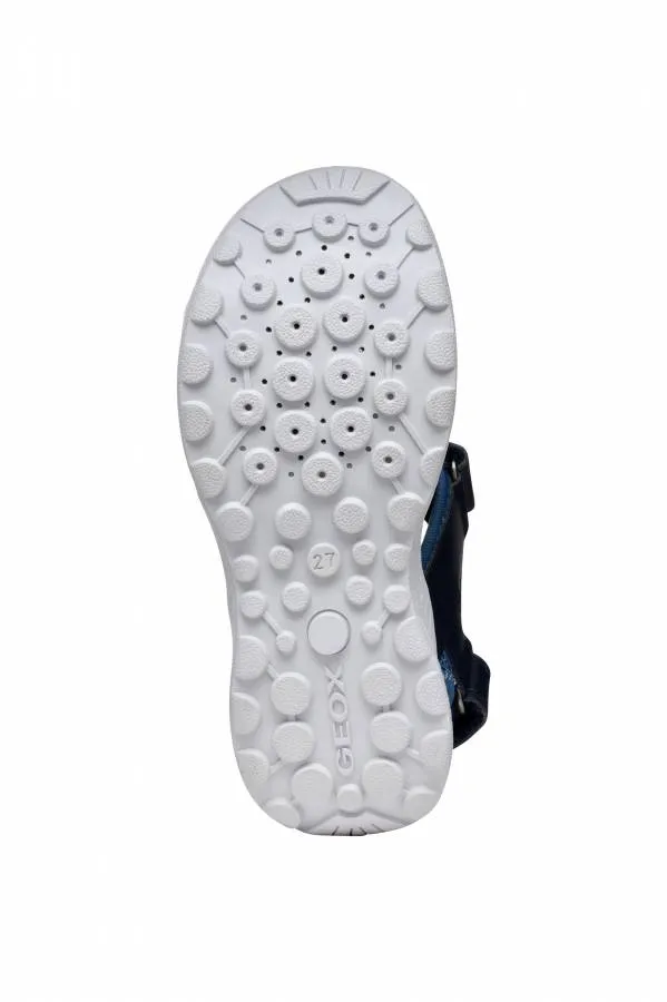GEOX J VANIETT B. J555XB 01454 C0693  NAVY/LT BLUE  JUNIOR  OUTDOOR