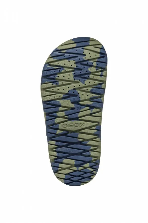 GEOX J SANDAL FUSBETTO B.J35HMA 00054 CF4A3 NAVY/MILITARY JUNIOR OUTDOOR