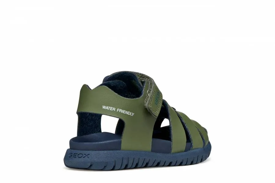 GEOX B SANDAL FUSBETTO A B556AA 000BC CF3F4  SAGE/NAVY  BABY  CASUAL SPORT