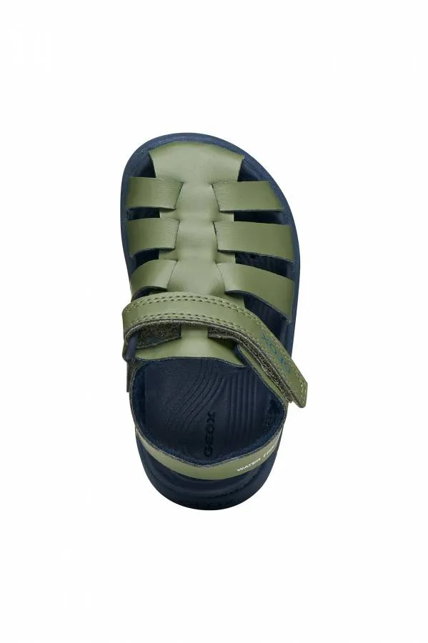 GEOX B SANDAL FUSBETTO A B556AA 000BC CF3F4  SAGE/NAVY  BABY  CASUAL SPORT