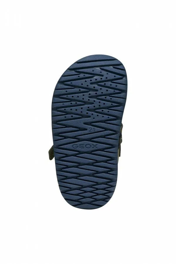 GEOX B SANDAL FUSBETTO A B556AA 000BC CF3F4  SAGE/NAVY  BABY  CASUAL SPORT