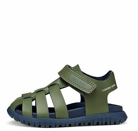 GEOX B SANDAL FUSBETTO A B556AA 000BC CF3F4  SAGE/NAVY  BABY  CASUAL SPORT