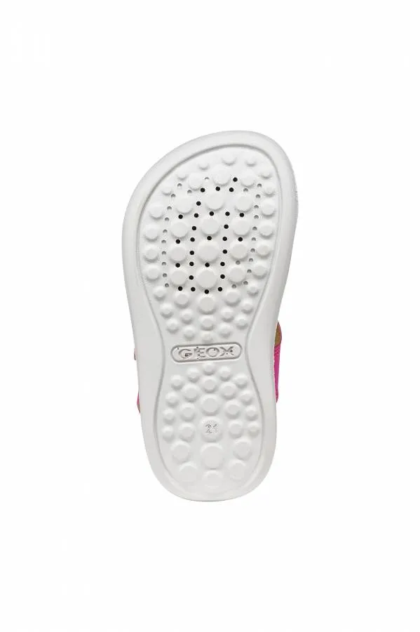 GEOX B SANDAL LIGHTFLOPPY B B455TB 05404 C0886 FUCHSIA/WHITE BABY CASUAL SPORT