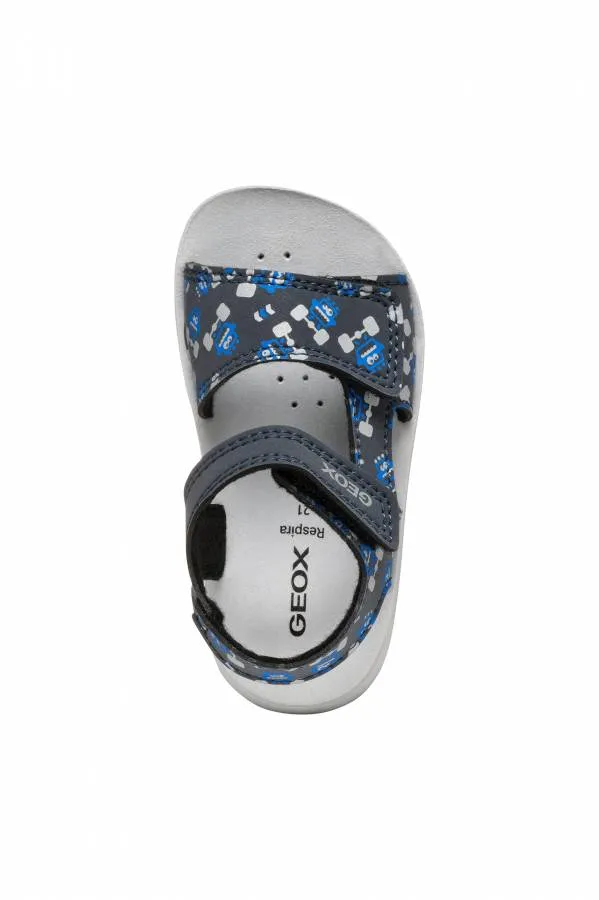 GEOX B SANDAL LIGHTFLOPPY C B455SC 000CE C4226 NAVY/ROYAL BABY  CASUAL SPORT