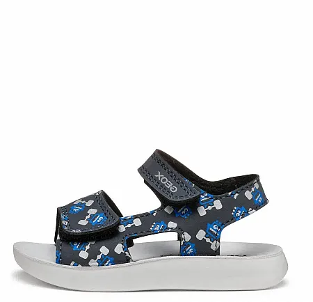 GEOX B SANDAL LIGHTFLOPPY C B455SC 000CE C4226 NAVY/ROYAL BABY  CASUAL SPORT