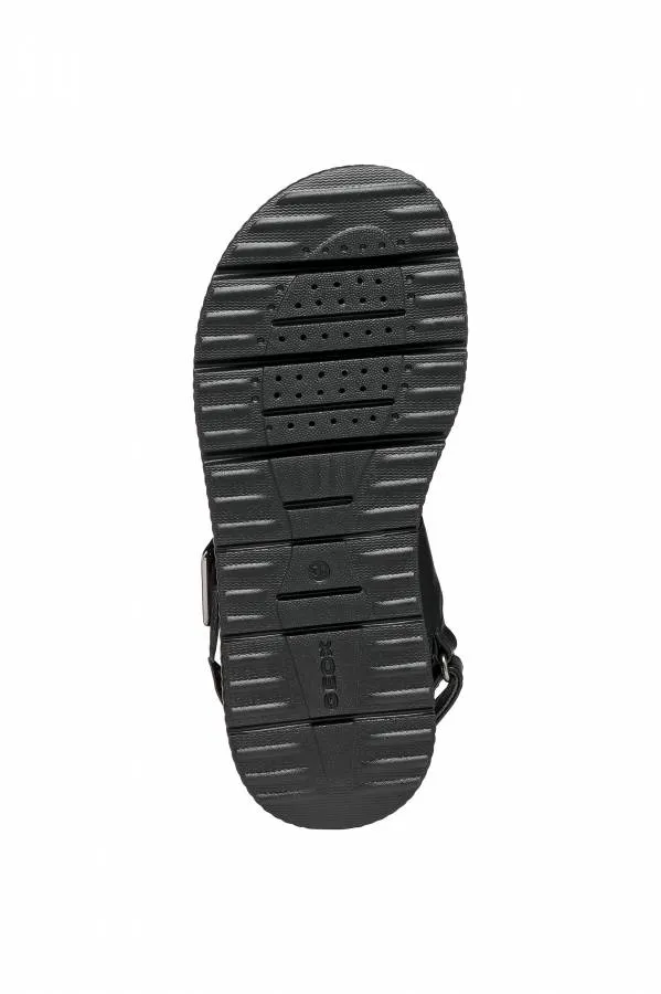 GEOX J SANDAL KODETTE J65DBC 000BC C9999  BLACK  JUNIOR  FASHION GLAM