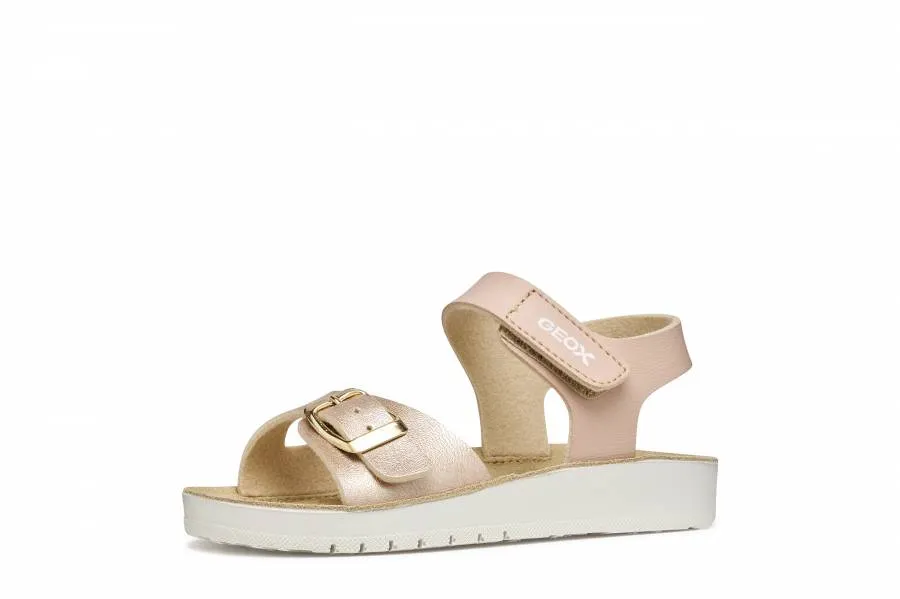 GEOX J SANDAL COSTAREI J15EAB 0BCBN C8172 LT ROSE JUNIOR FASHION GLAM