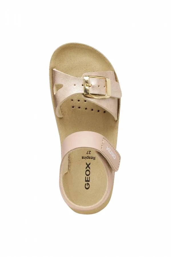 GEOX J SANDAL COSTAREI J15EAB 0BCBN C8172 LT ROSE JUNIOR FASHION GLAM