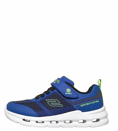 SKECHERS GLIDE STEP LIGHTS   400240L_BLBK BLUE/BLACK