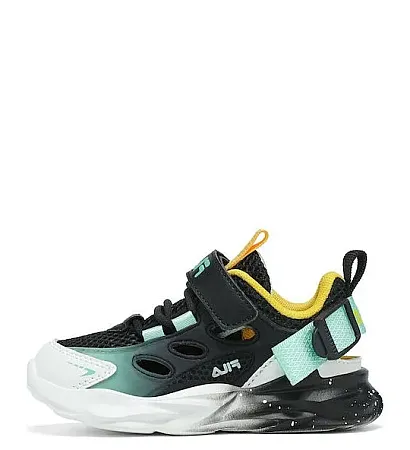 FILA WAVE MEMORY VELCRO INF 7YF61009-050 BLACK/YELLOW