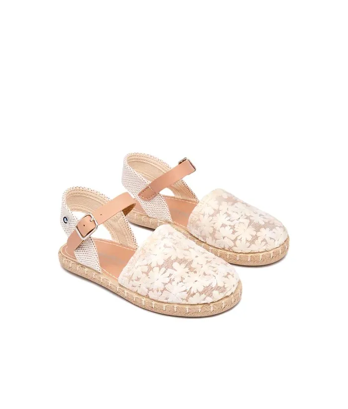 CONGUITOS ESPADRILLES PIQUE COTTON COSH215049-WHIT WHITE