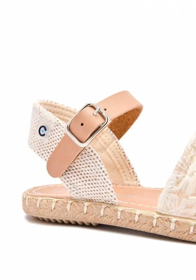 CONGUITOS ESPADRILLES PIQUE COTTON COSH215049-WHIT WHITE
