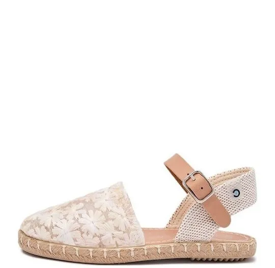 CONGUITOS ESPADRILLES PIQUE COTTON COSH215049-WHIT WHITE