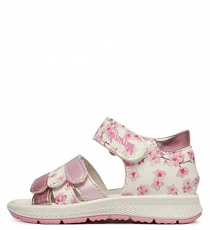 PRIMIGI BABY FIRST STEPS SANDAL  1365411 WHITE/PINK