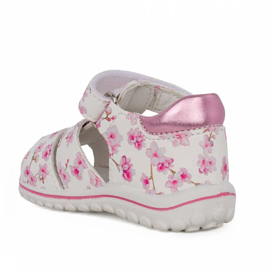 PRIMIGI BABY FIRST STEPS SANDAL 1363522 WHITE/PINK