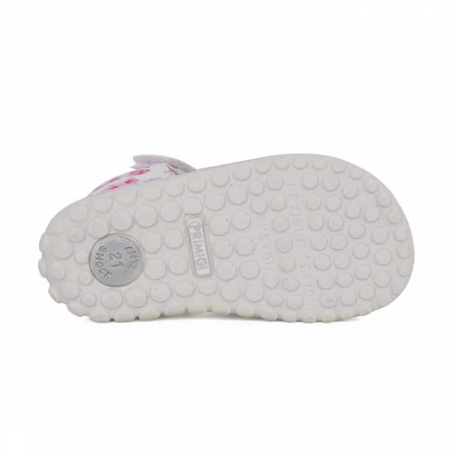 PRIMIGI BABY FIRST STEPS SANDAL 1363522 WHITE/PINK