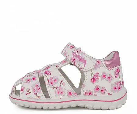 PRIMIGI BABY FIRST STEPS SANDAL 1363522 WHITE/PINK