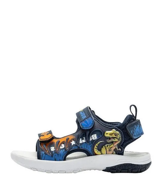 BULL BOYS VELOCIRAPTOR  ROAR SANDAL DNCR5199 BL11 BLUE