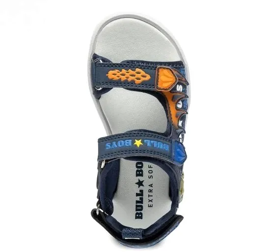 BULL BOYS VELOCIRAPTOR  ROAR SANDAL DNCR5199 BL11 BLUE