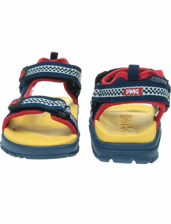 PRIMIGI SANDAL HOT WHEELS 1491000 BLYE/BLACK/RED