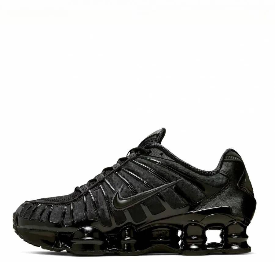 NIKE SHOX TL UNISEX SNEAKERS AR3566-002 BLACK/BLACK