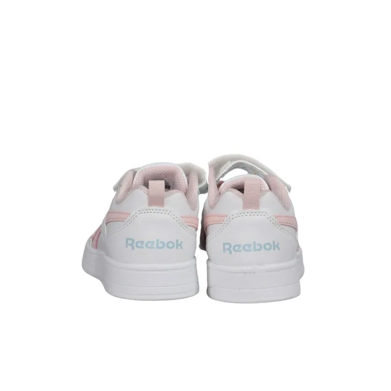 REEBOK ROYAL PRIME 2.0 TWO STRAP HOOP LOOP KIDS 100245523 WHITE/PINK/BLUE