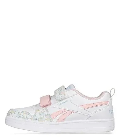 REEBOK ROYAL PRIME 2.0 TWO STRAP HOOP  LOOP KIDS 100245523 WHITE/PINK/BLUE