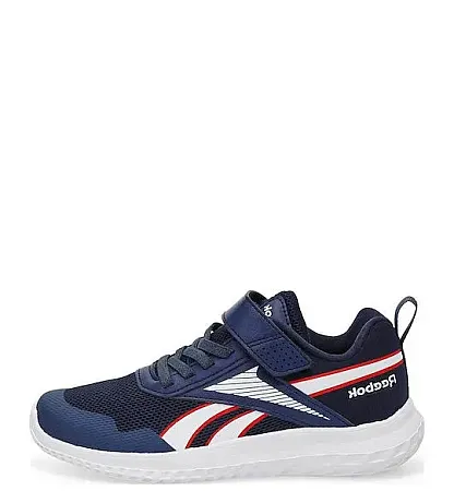 REEBOK RUSH RUNNER 5 ELASTIC LACE TOPSTRAP KIDS RUNNING  100237349 BLUE/WHITE/RED