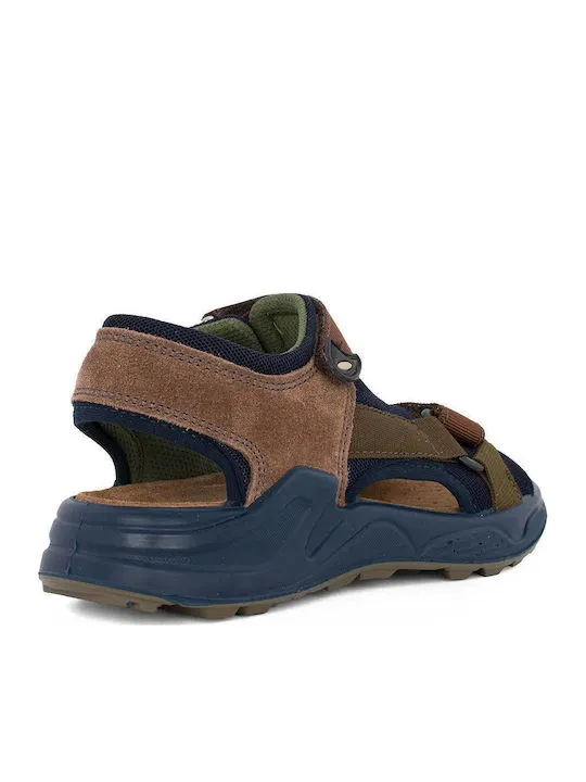 PRIMIGI SPORT SANDAL 1398611 BROWN/ARMY GREEN